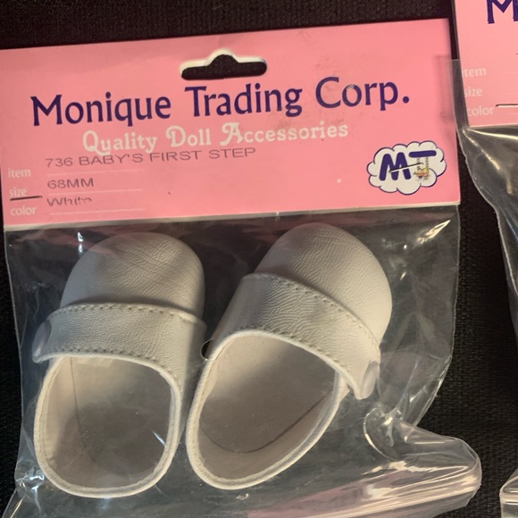 Monique Doll Shoes Lot Of 3 Pair, fit American Girl & Other 18” Dolls - Picture 3 of 5